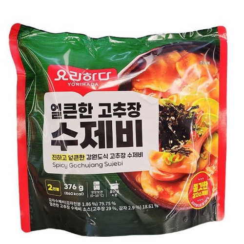 요리하다  얼큰한 고추장 수제비 376g