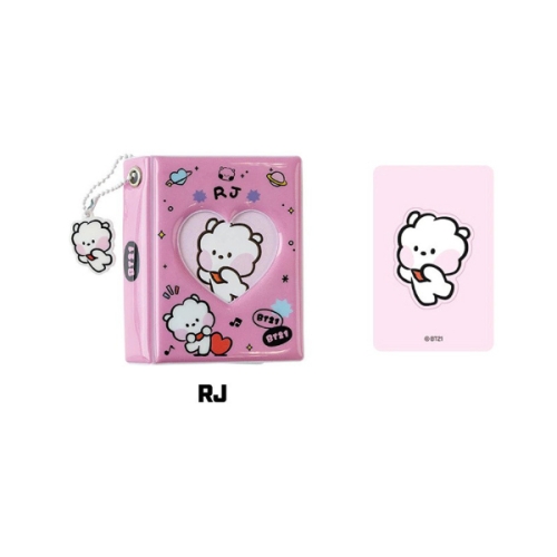 솔로몬  BT21 미니니 포토카드 바인더 알제이(RJ)