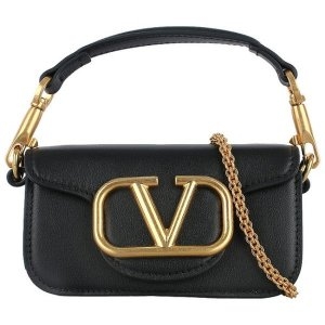 발렌티노 제이큐 V 시그니처 로코 숄더 미니 ZXL 3W2P0Z28 0NO