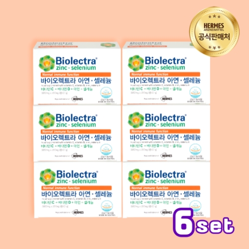 바이오렉트라 아연 셀레늄 20포