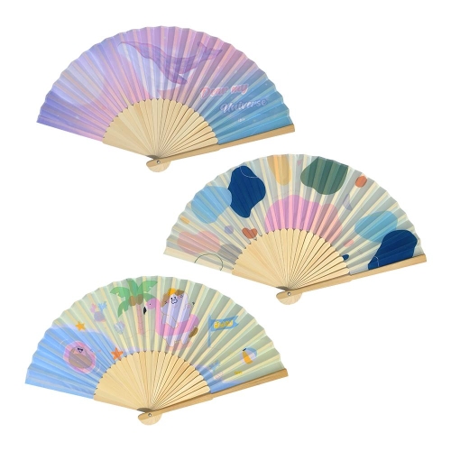 나성 4000 나무접이면부채 SP 랜덤