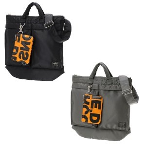 꼼데가르송 요시다포터 탱커 X 콜라보 2WAY 헬멧백 S / 381-17405