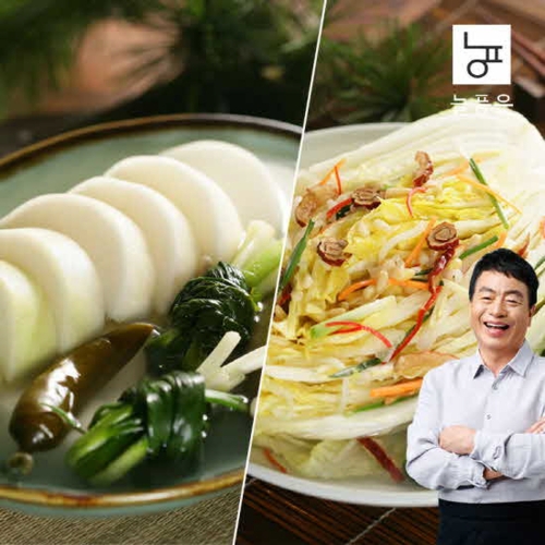 늘품은  동치미3kg+백김치3kg 김하진이 추천한 김치