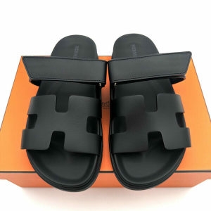 에르메스 남성 시프레 샌들 느와르 블랙 카프스킨 H222000ZH H222000ZH