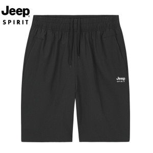 JEEP Spirit 스피릿 5부반바지 남성 남자 트레이닝 운동바지_HB-k2299 블랙 5XL