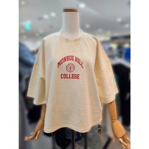 나인스텝 먼로 반팔 티 N24NT4203