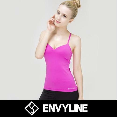 엔비라인  몰드브라 민소매 나시 요가탑 (N-3T201)
