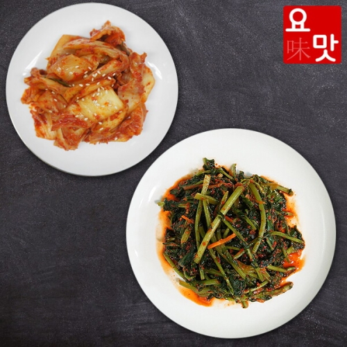 푸드앰프 요맛김치 감칠맛이 풍부한 전라도 열무김치 3kg + 맛김치 2kg