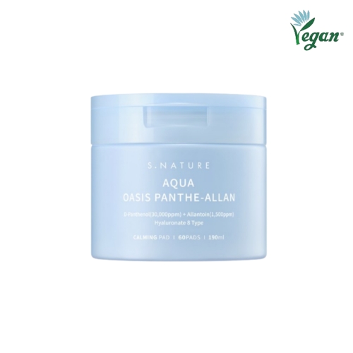 에스네이처 아쿠아 오아시스 판테알란 카밍 패드 60매