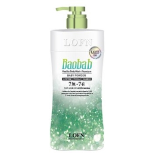  로픈 헬시 프리미엄 베이비파우더 바디 워시 1000ml [1개]