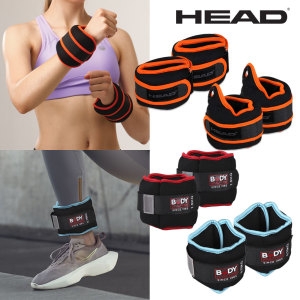 헤드  모래주머니 중량밴드 세트 손목 발목 웨이트 모음