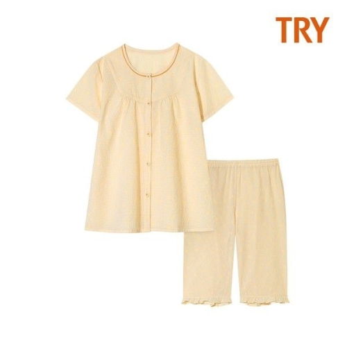 TRY 여성 반팔 인견 파자마#I23