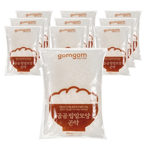 곰곰 밥알모양 곤약 10개 2kg 1개
