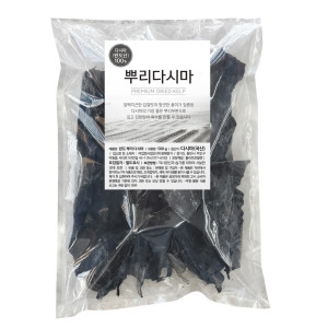 청해명가  완도 뿌리 다시마 500g 국물용 육수용 마른 다시마 건다시마
