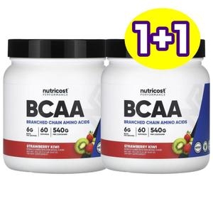 뉴트리코스트 퍼포먼스 BCAA 딸기 키위 540g