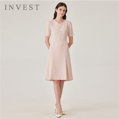 인베스트 77까지V넥진주플레어원피스_INI4M1OP3510
