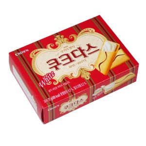 크라운제과  쿠크다스 화이트 77g