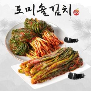 도미솔식품 도미솔 김치세트 2kg (갓 김치 1kg+파 김치 1kg)