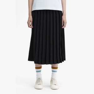 프레드페리 Womens 플리츠 스커트 102 AFPF241E106-102 102 M