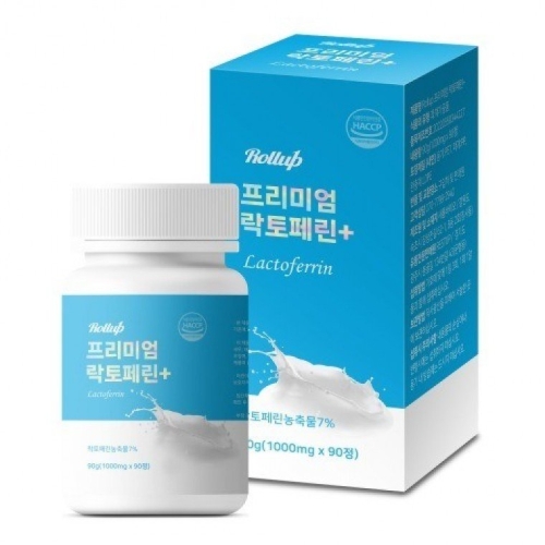  새롬바이오 롤업 프리미엄 락토페린 플러스 1000mg 90정 [1개]