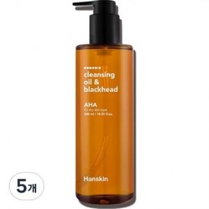 한스킨 클렌징 오일&블랙헤드 AHA 300ml