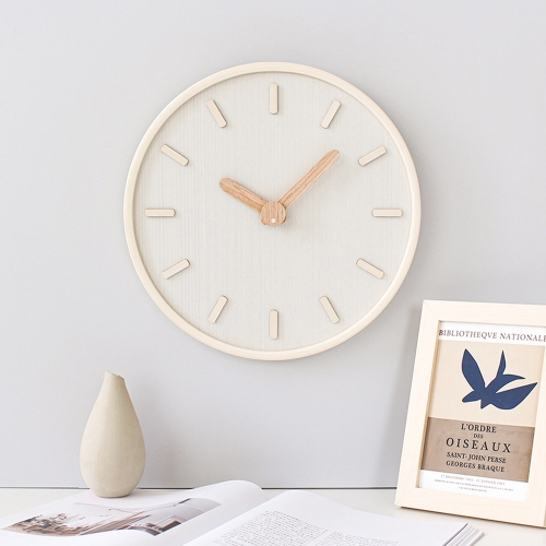 MJK  300 바닐라우드 무소음 벽시계