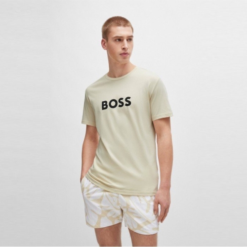 보스 로고 반팔 티셔츠 레귤러핏 50503276_131