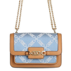마이클코어스 헤더 스몰 30R4G7HL3U 465 DENIM MULTI 모노그램 체인 숄더백