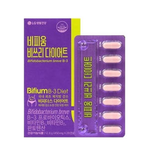 LG생활건강 비피움 비쓰리 다이어트 450mg 28캡슐