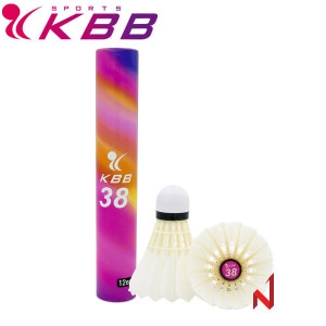 KBB  배드민턴셔틀콕 38 오리털 시합구 12개입
