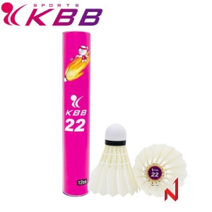 KBB  배드민턴셔틀콕 22 오리털 시합구 12개입