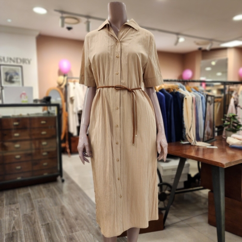 BCBG 올앤선드리 루아 OP 원피스 _ A4M4O613 72 M/BEIGE 77