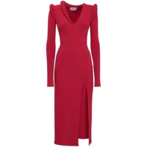 알렉산더맥퀸 골지 긴소매 미디 드레스 768562Q1A62 T 76399049