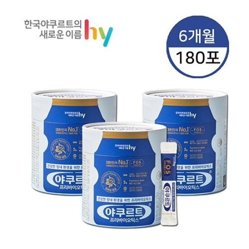 한국야쿠르트 야쿠르트 프리바이오틱스 60포