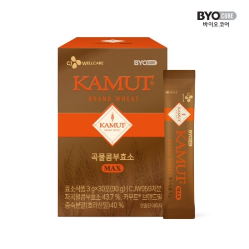 CJ웰케어 카무트 곡물콤부효소 맥스 3g 30포
