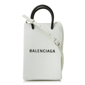 발렌시아가 명품 여성 로고 폰 홀더 크로스 백 593826 0AI2N 9000 59