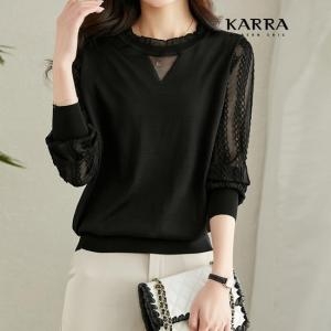 KARRA 카라 /카라 로맨틱브이시스루니트_A4S1107