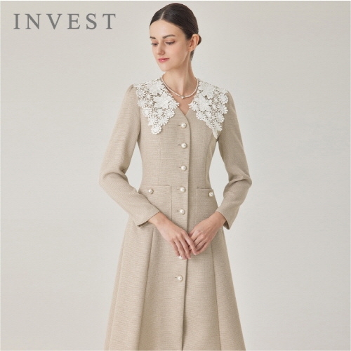 인베스트 레이스와이드카라진주원피스_INI4S1OP3360
