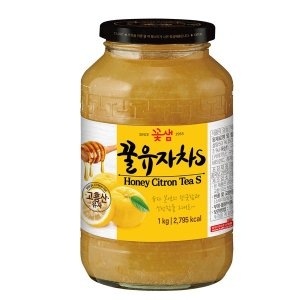 꽃샘식품 꽃샘 꿀유자차S 1kg