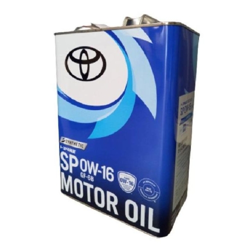 도요타  순정 엔진 오일 SP 0W-16 4L 가솔린 08880-14405 렉서스