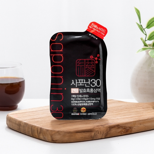 건양선품 사포닌 30 건양 발효흑홍삼액 60ml 90포