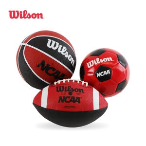 윌슨  WTX0754ID 트리플 NCAA 쓰레트 멀티 스포츠팩 럭비공 농구공 축구공