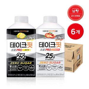 남양유업 테이크핏 프로 납작복숭아 450ml