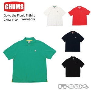 HUM C S 챠무스 레이디스 폴로 셔츠 CH12-1190Womens Booby Polo Shirt 부비 셔츠 주문품