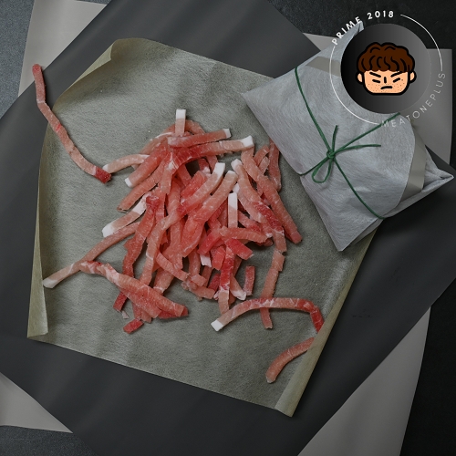 (주)미트원플러스 프라임2018 국내산 뒷다리 5mm (잡채용/유슬) 2kg