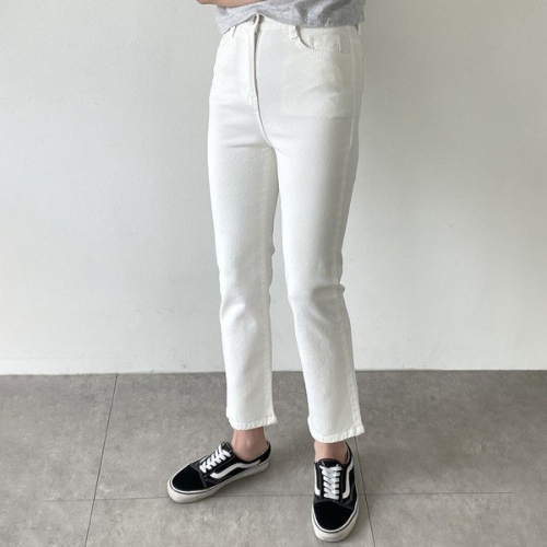 아이우먼 머스트스판면일자팬츠 CAQ764M403 빅사이즈