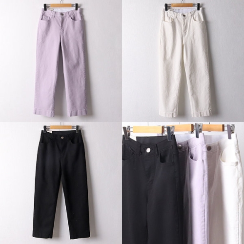 위쉬몰 MD 컬러슬림일자팬츠H68 I249H404 빅사이즈