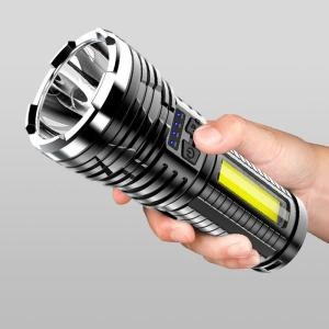 슈퍼  XHP500 가장 강력한 LED 손전등 USB 충전식 LED 토치 S830 전술 노마진 박리다매