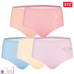 BYC 뷰티풀한나보아부인용맥시삼각팬티5매입WCP9054