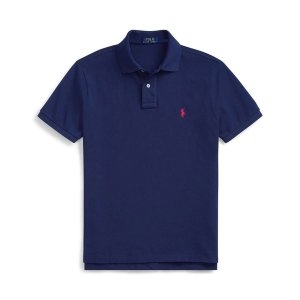 폴로랄프로렌 폴로 포니로고 자수 메쉬 반팔 카라티 710783656012